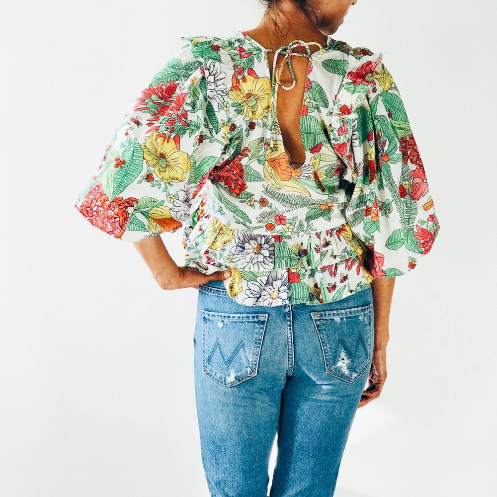 SOLD NWT Anthropologie’s Love the Label Regan top - Picture 4 of 8
